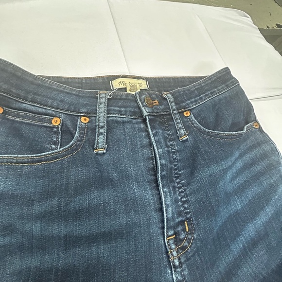 Madewell Indigo Curvy Cali Demi Boot Cut Jeans Size 28 - Picture 3 of 7